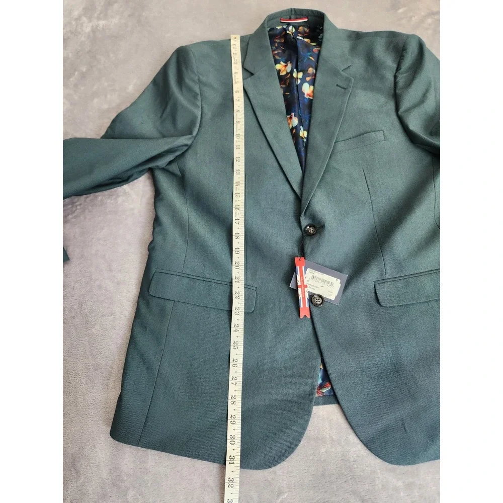 New Soul of London Green Suit Jacket Blazer Sport Coat 48 48R 44 Chest NWT